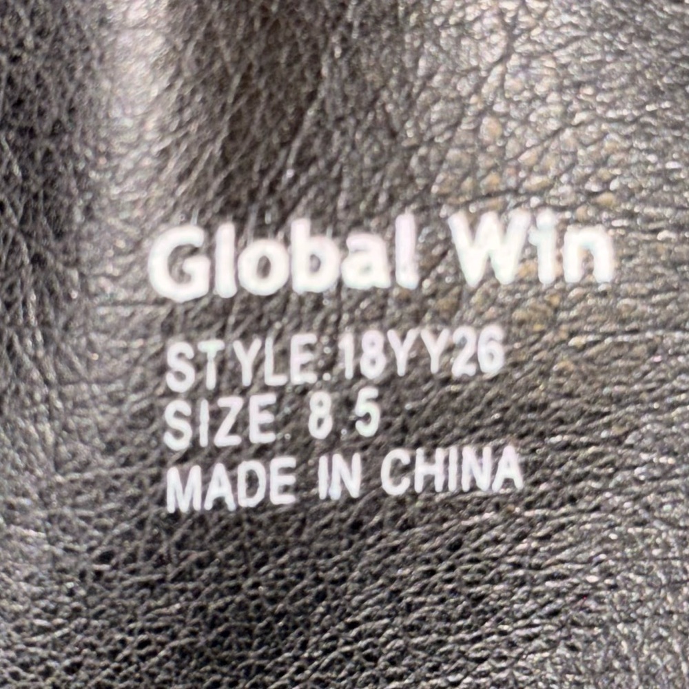 Global Win Women's Over-The-Knee Boots | Black | Size 8.5 - Picture 2 of 10